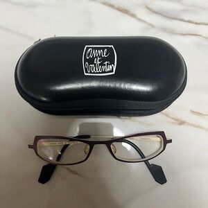 Purple Anne et Valentin Eyeglasses